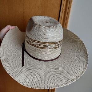 Ariat Twister Bangora Straw Cowboy Hat